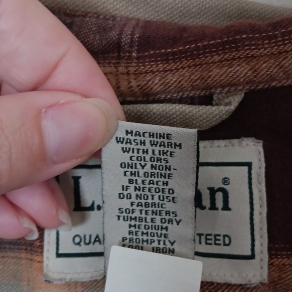 L.L. Bean Mens Large Tall Canvas Cotton Jacket - Picture 6 of 7